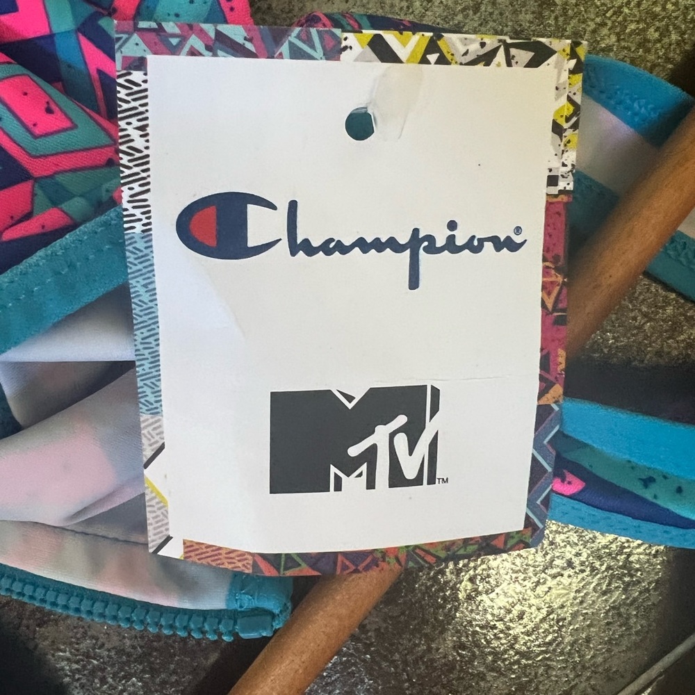 Champion MTV bodycon zipper Dress Medium - Picture 5 of 5